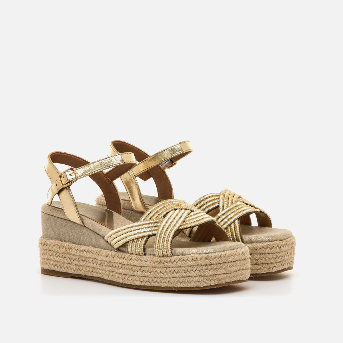 Sandales compensees pour Femme mod&egrave;le RICCIA de MARIAMARE image number 4