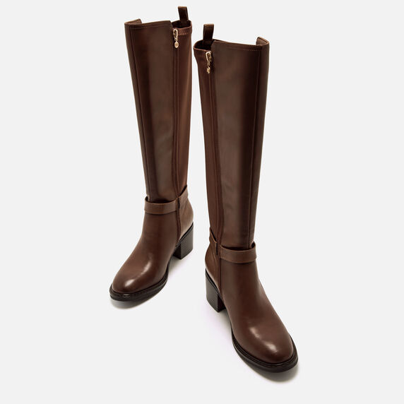 Botas De Mujer MTNG BOTAS DE TACON DE MUJER 51947 MARRON MARRóN