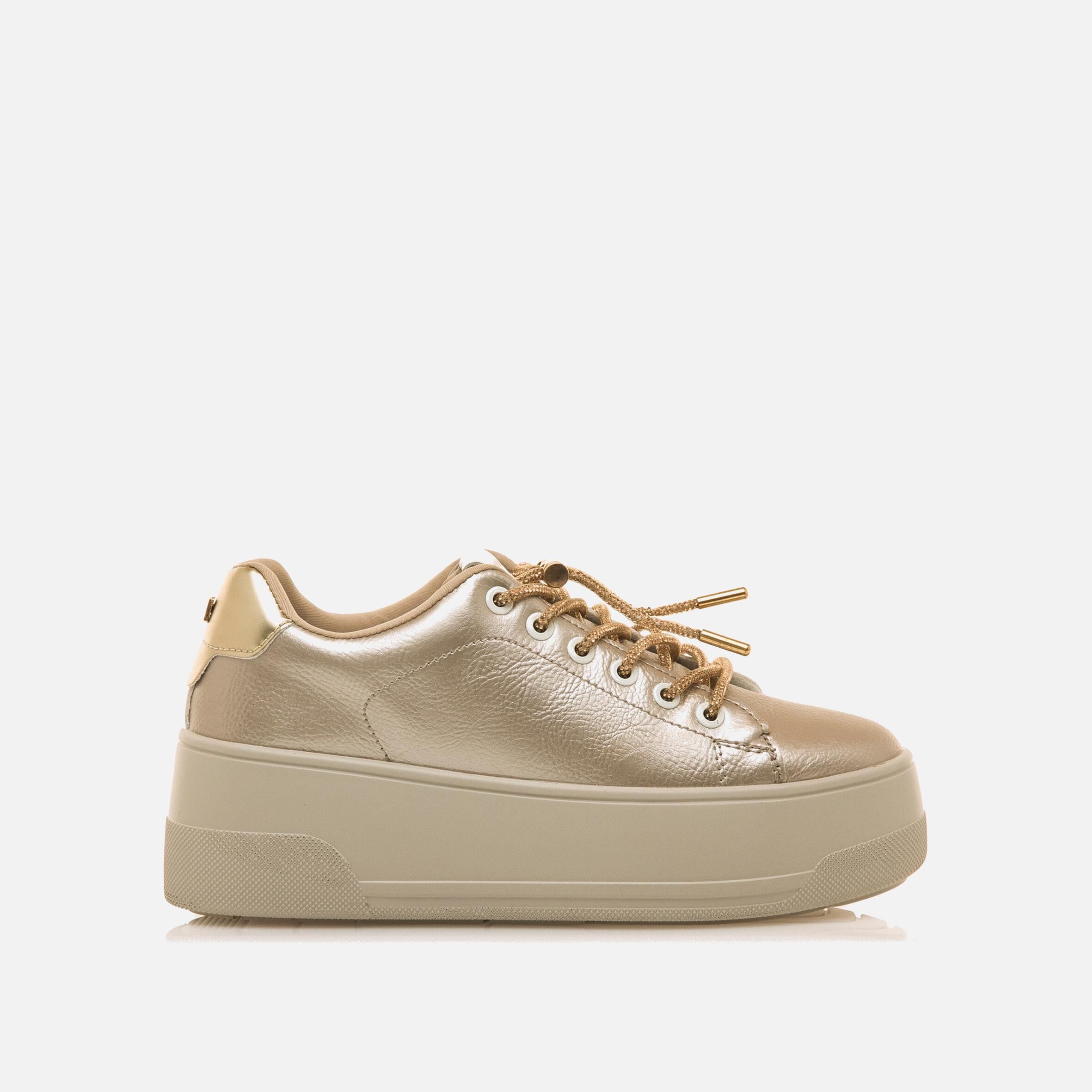 Buy LIVORNA gold 57733 SNEAKERS Mtng for WOMAN