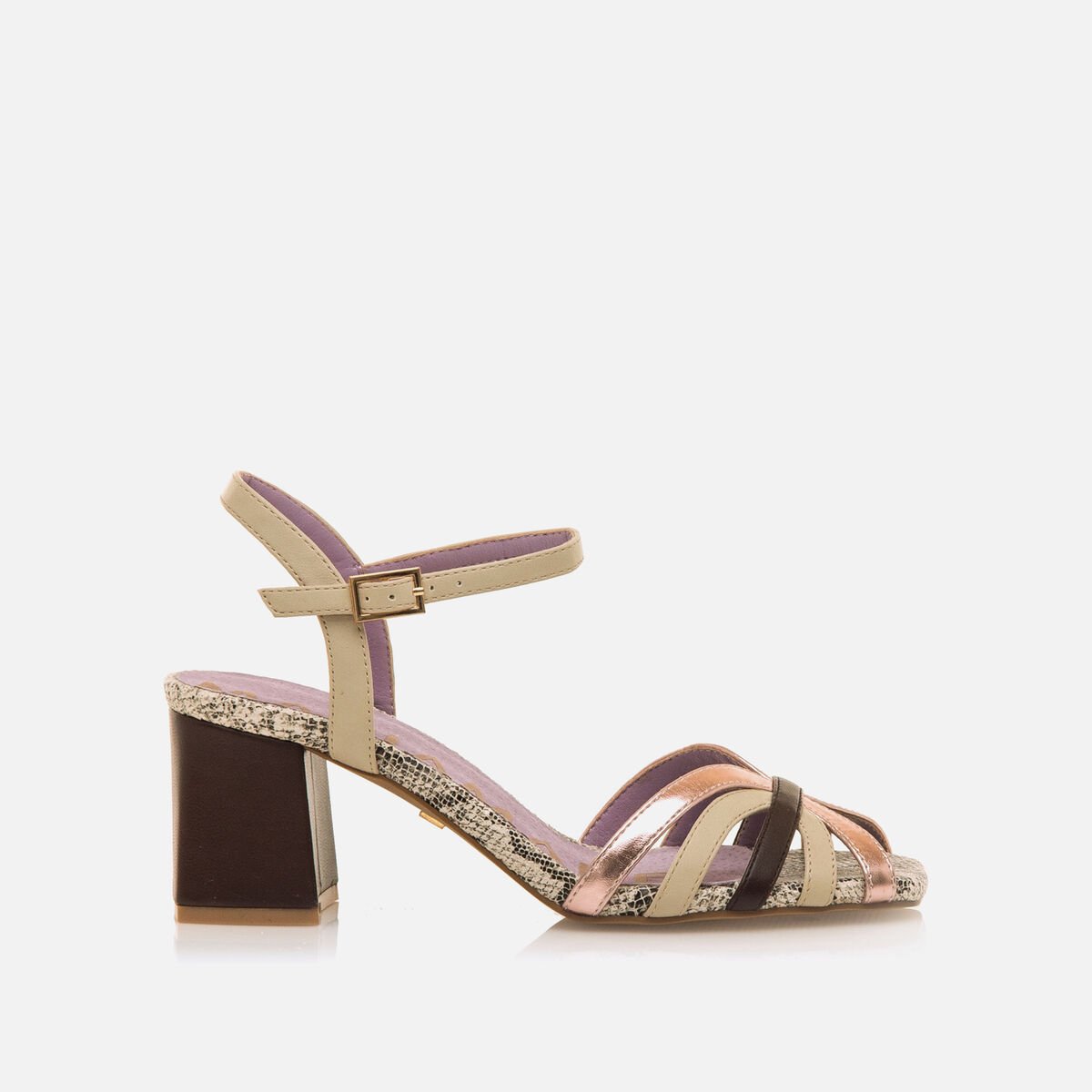 Sandalias de tacon de Mujer modelo WOODIT de MARIAMARE image number 0