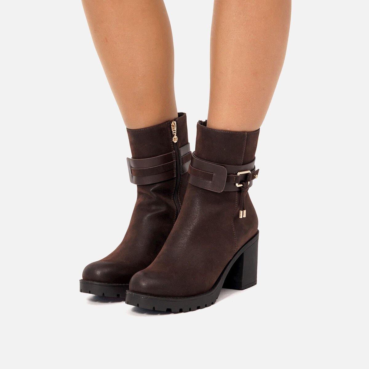 Botas de tornozelo de salto de Mulher modelo POMPEI de MARIAMARE image number 2