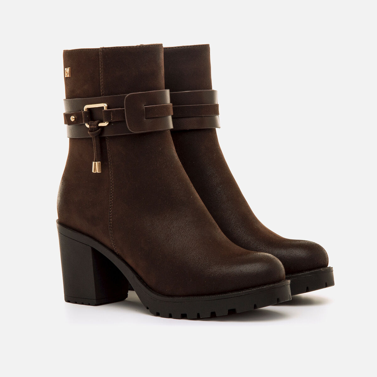 Botas de tornozelo de salto de Mulher modelo POMPEI de MARIAMARE image number 4