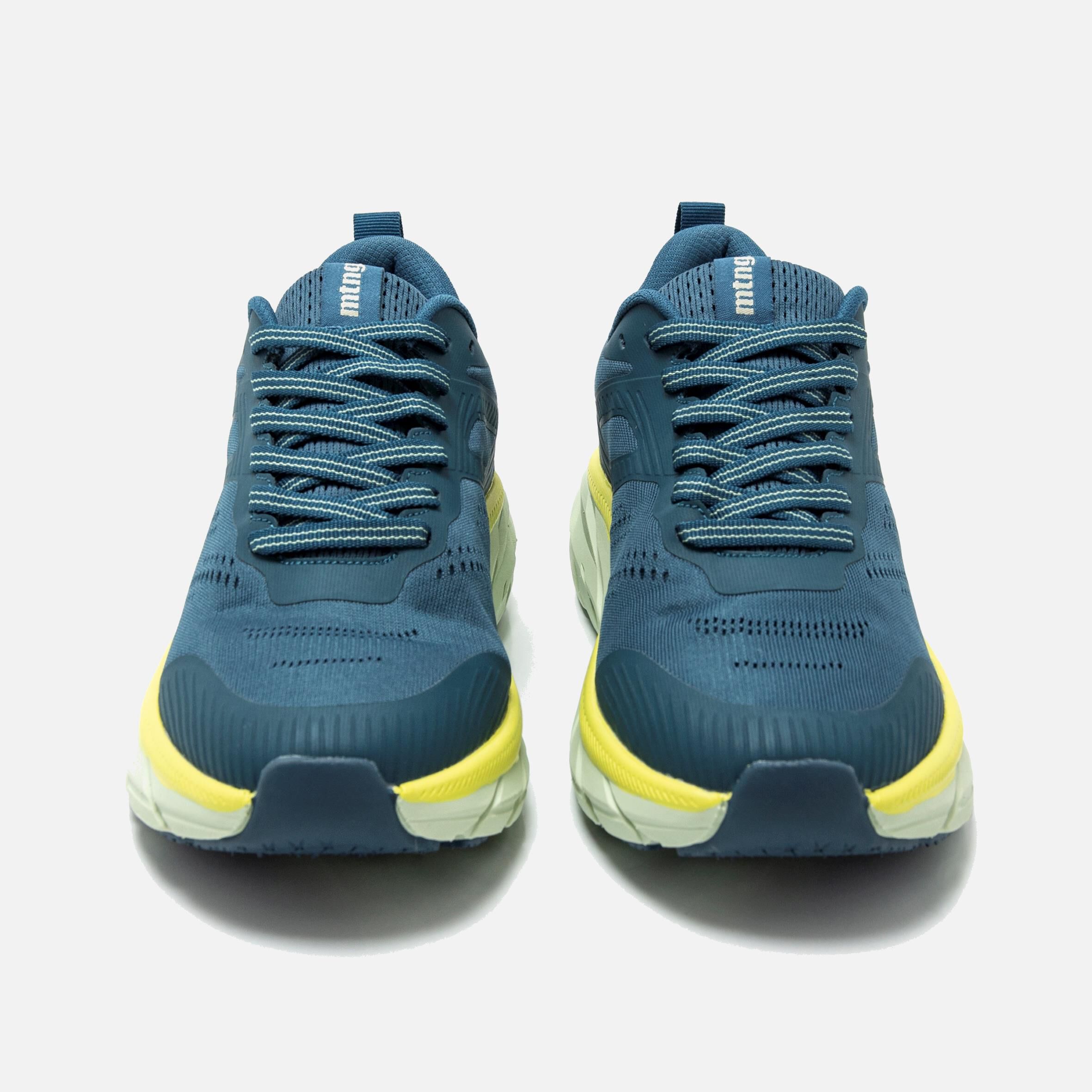 Mens blue and yellow sneakers deals