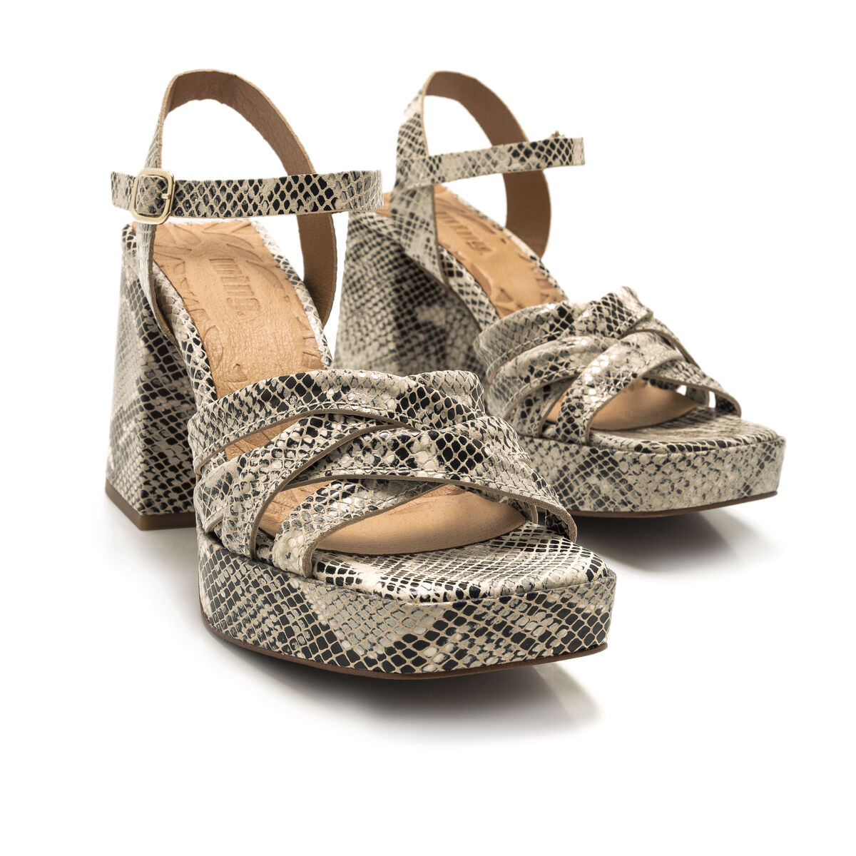Sandalias de tacon de Mujer modelo SKYS de MTNG image number 5