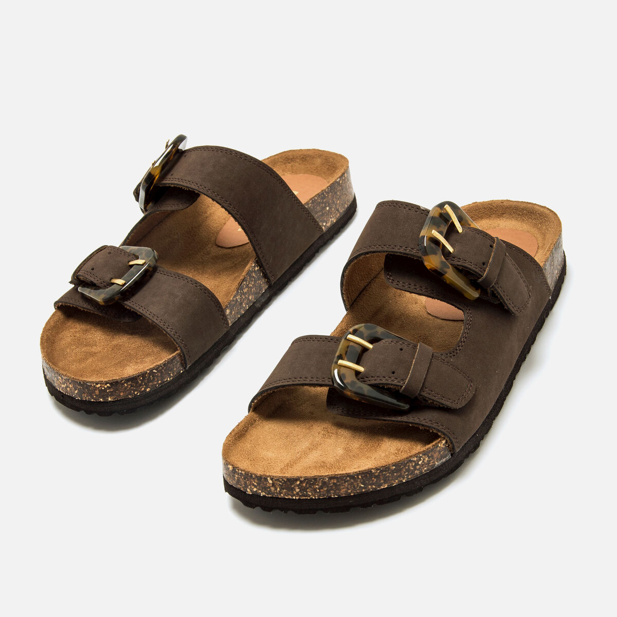 Sandales plates pour Femme mod&egrave;le LAZY de MTNG image number 3