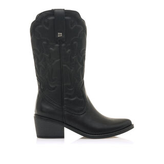 Botas cowboy Mujer MUSTANG TEO negro