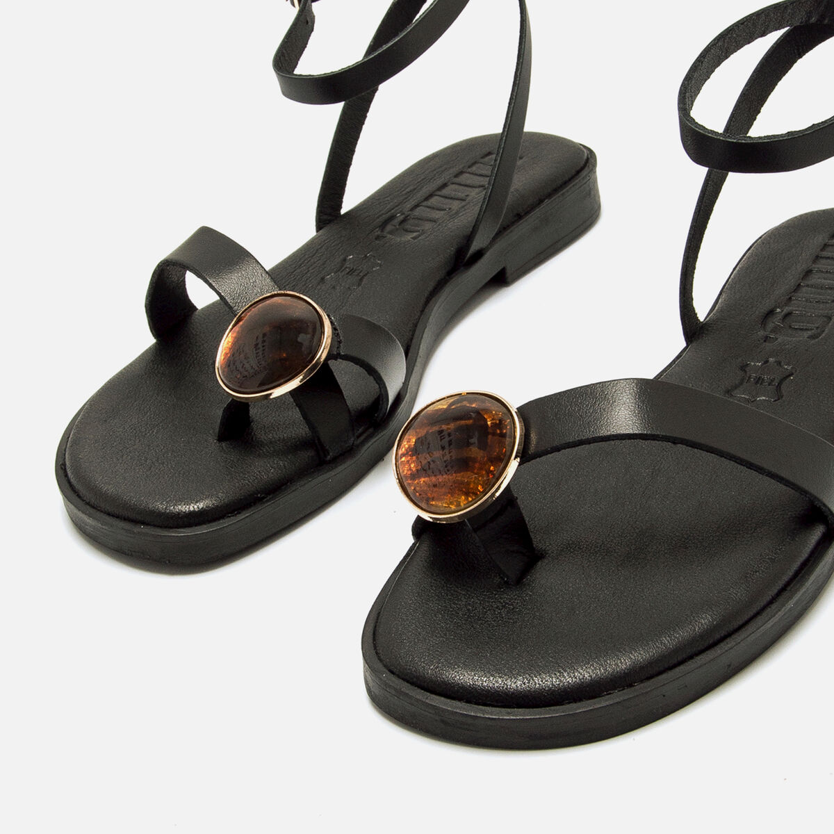 Sandales plates pour Femme mod&egrave;le ALYSA de MTNG image number 5