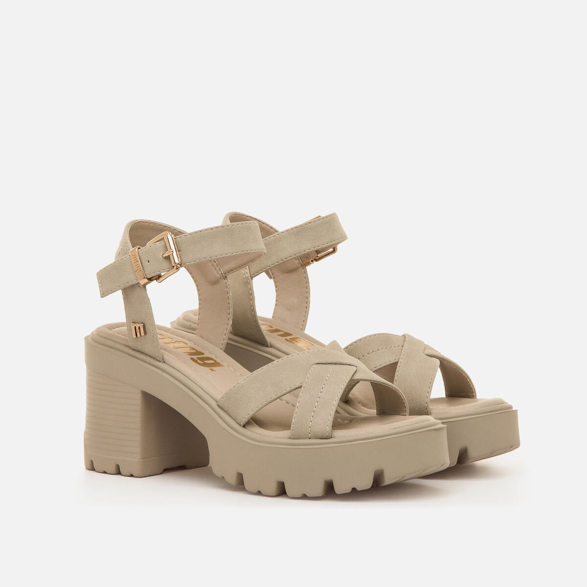 Sandalias de tacon de Mujer modelo EMELINE de MTNG image number 4