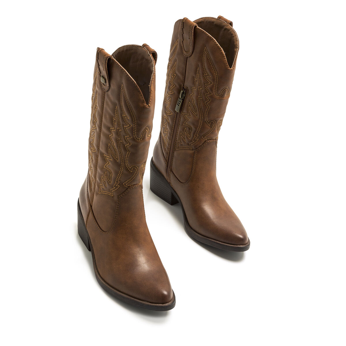 Botas cowboy Mujer MUSTANG TANUBIS marron