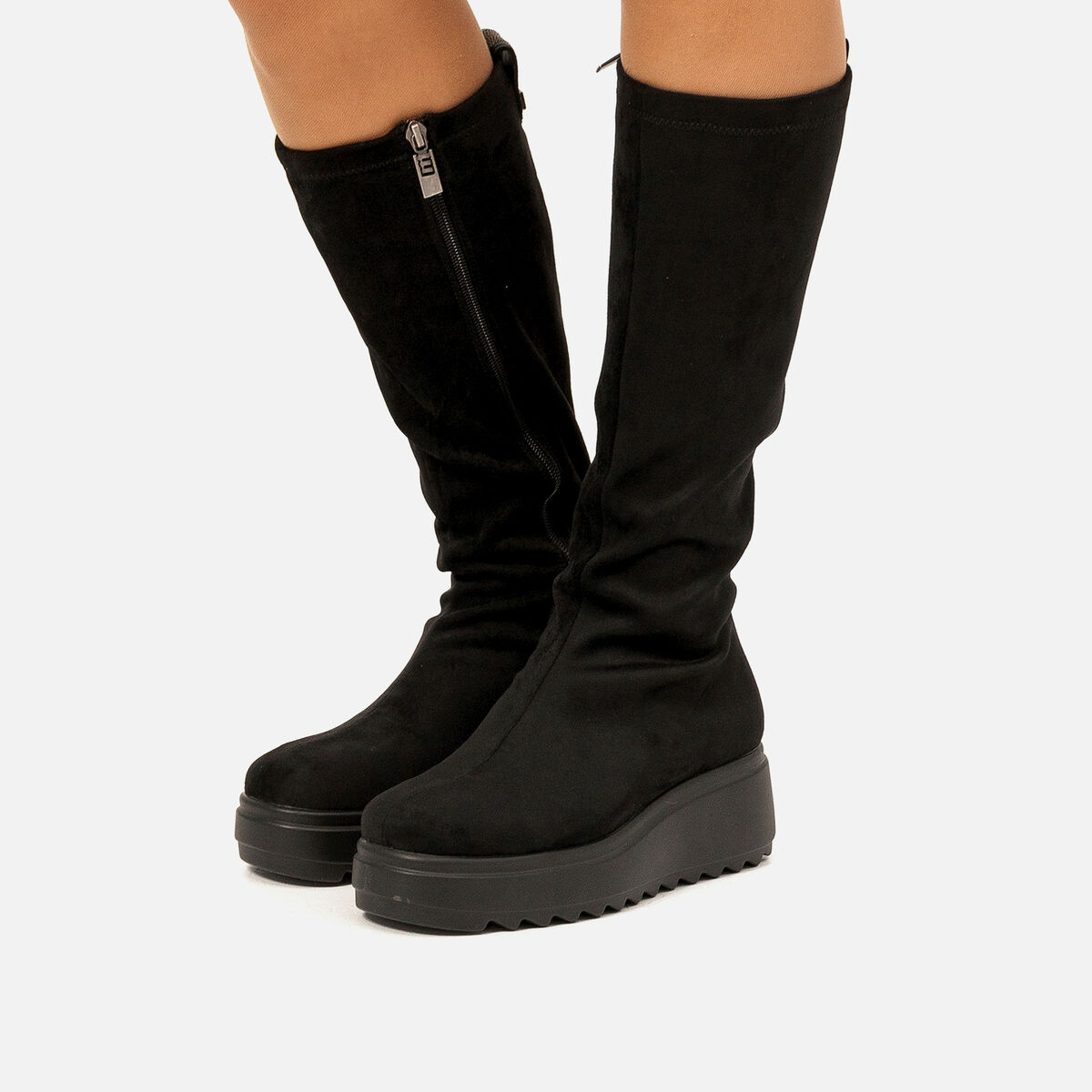 Botasplanas-Mujer-NOLIA-MTNG image number 2 Botas planas de Mujer modelo NOLIA de MTNG image number 2