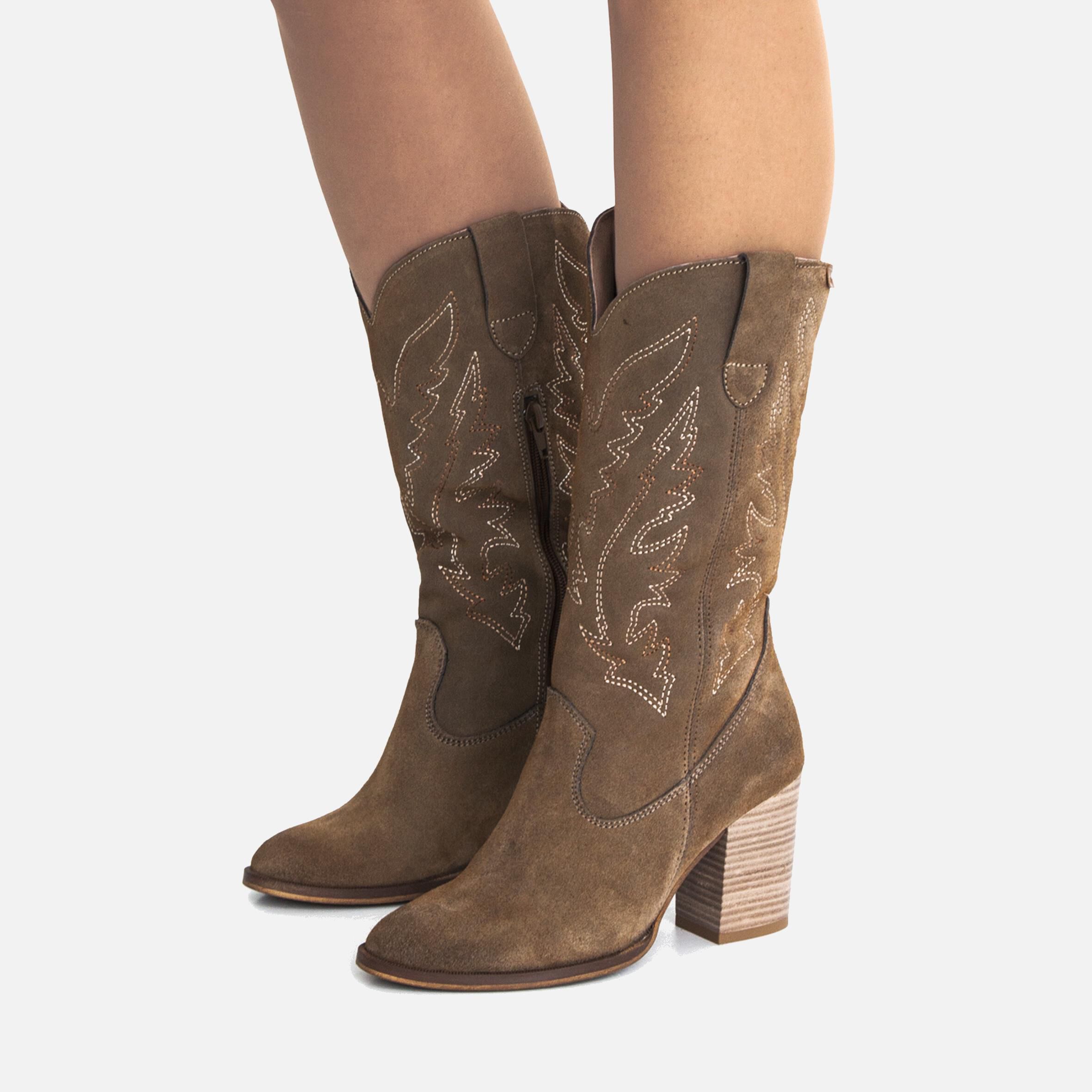Botas de Tacón para Mujer - Altas, Aguja | MTNG Shoes