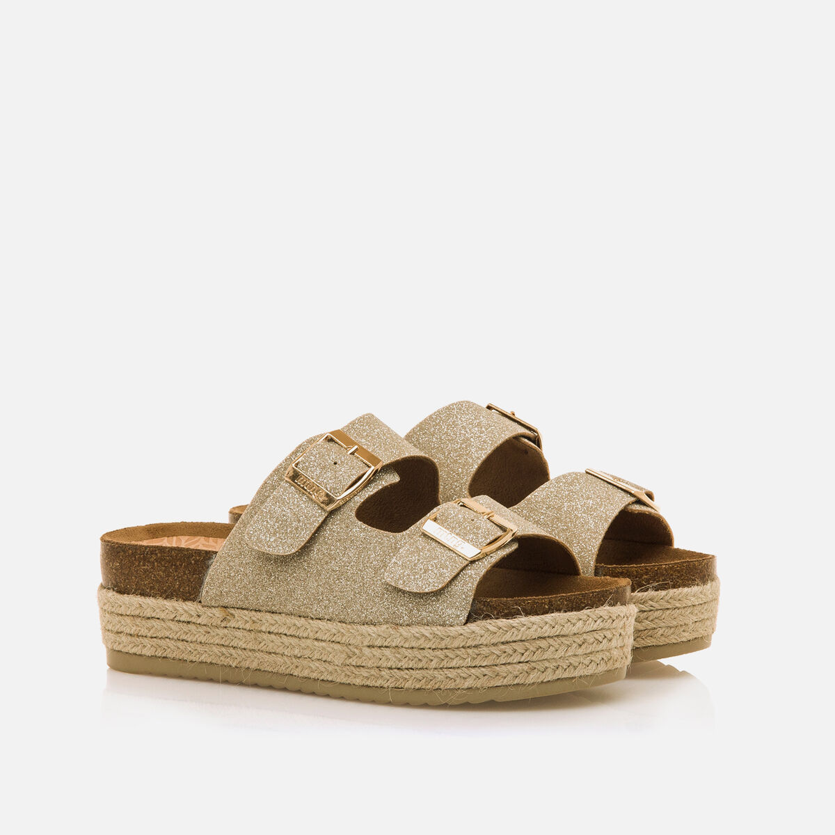 Sandales compensees pour Femme modèle PERLA de MTNG image number 4