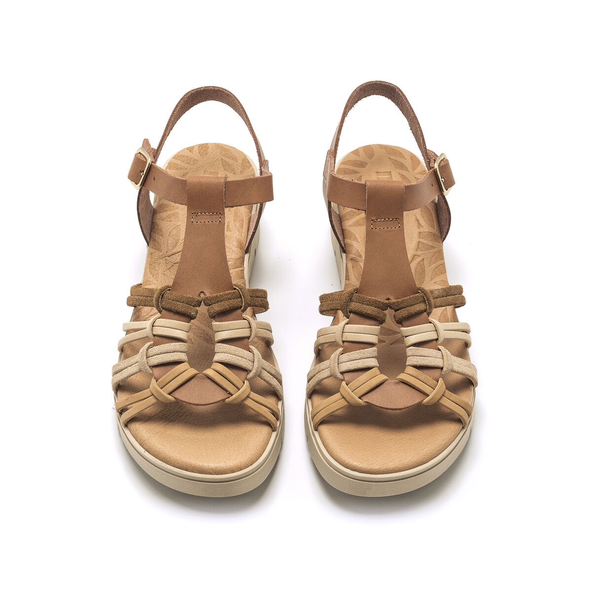 Sandalias de cunha de Mulher modelo HAPPY de MTNG image number 2