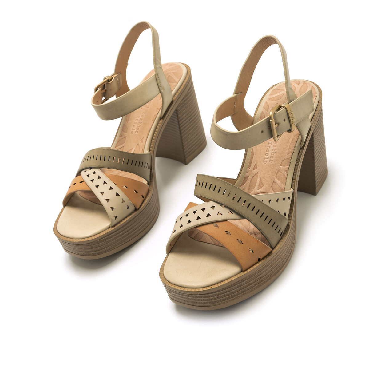 Sandalias de tacon de Mujer modelo NEW 67 de MTNG image number 2