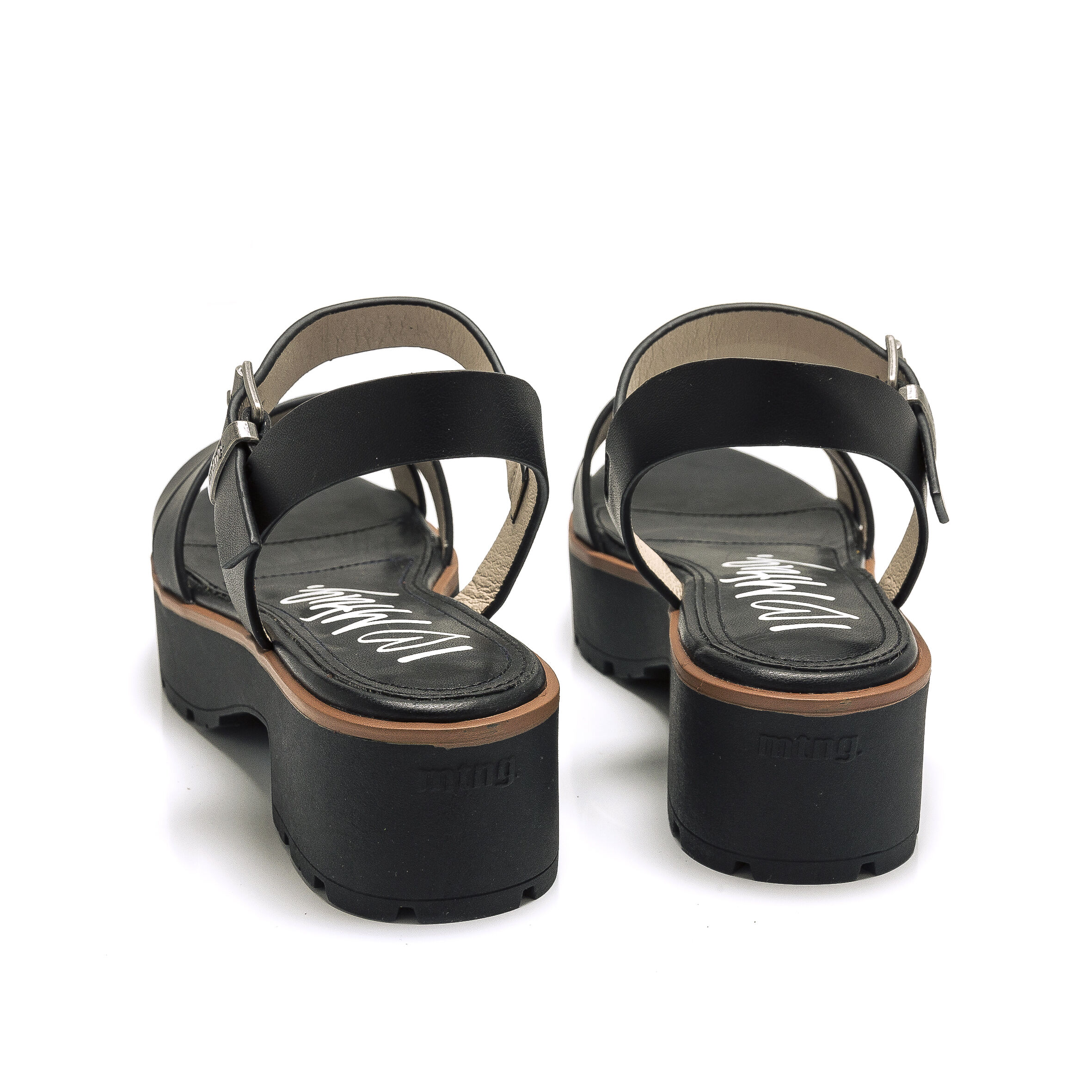 SANDALIAS MUSTANG 50770 POLIPIEL NEGRO - Passe Zapaterías