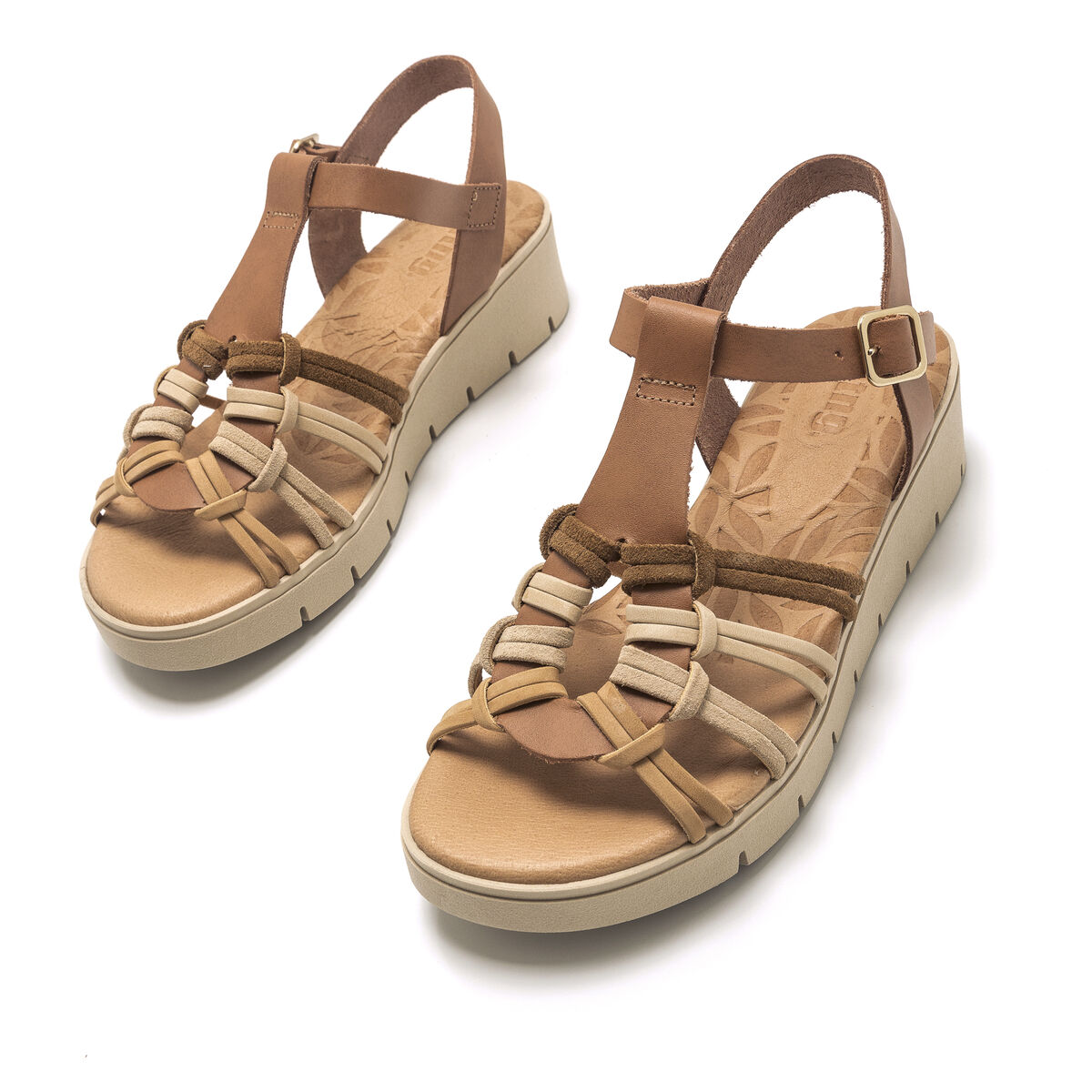 Sandalias de cunha de Mulher modelo HAPPY de MTNG image number 4