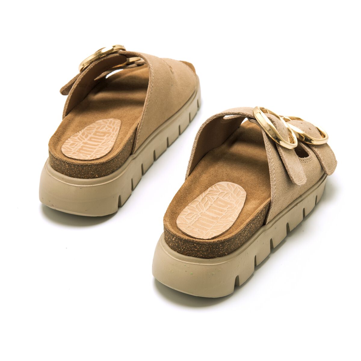 Sandales plates pour Femme modèle LION de MTNG image number 3