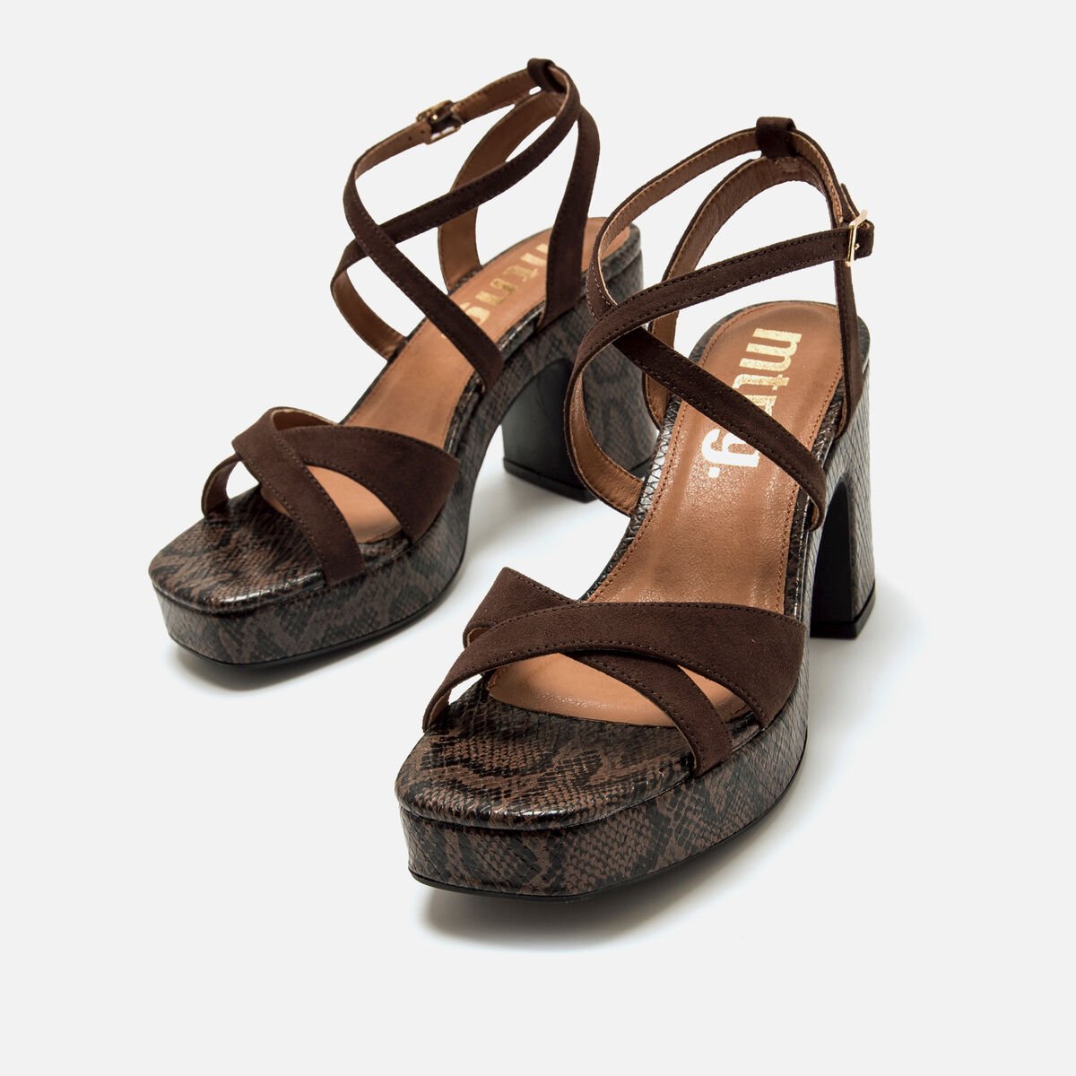 Sandales a talons pour Femme mod&egrave;le BRITT de MTNG image number 1