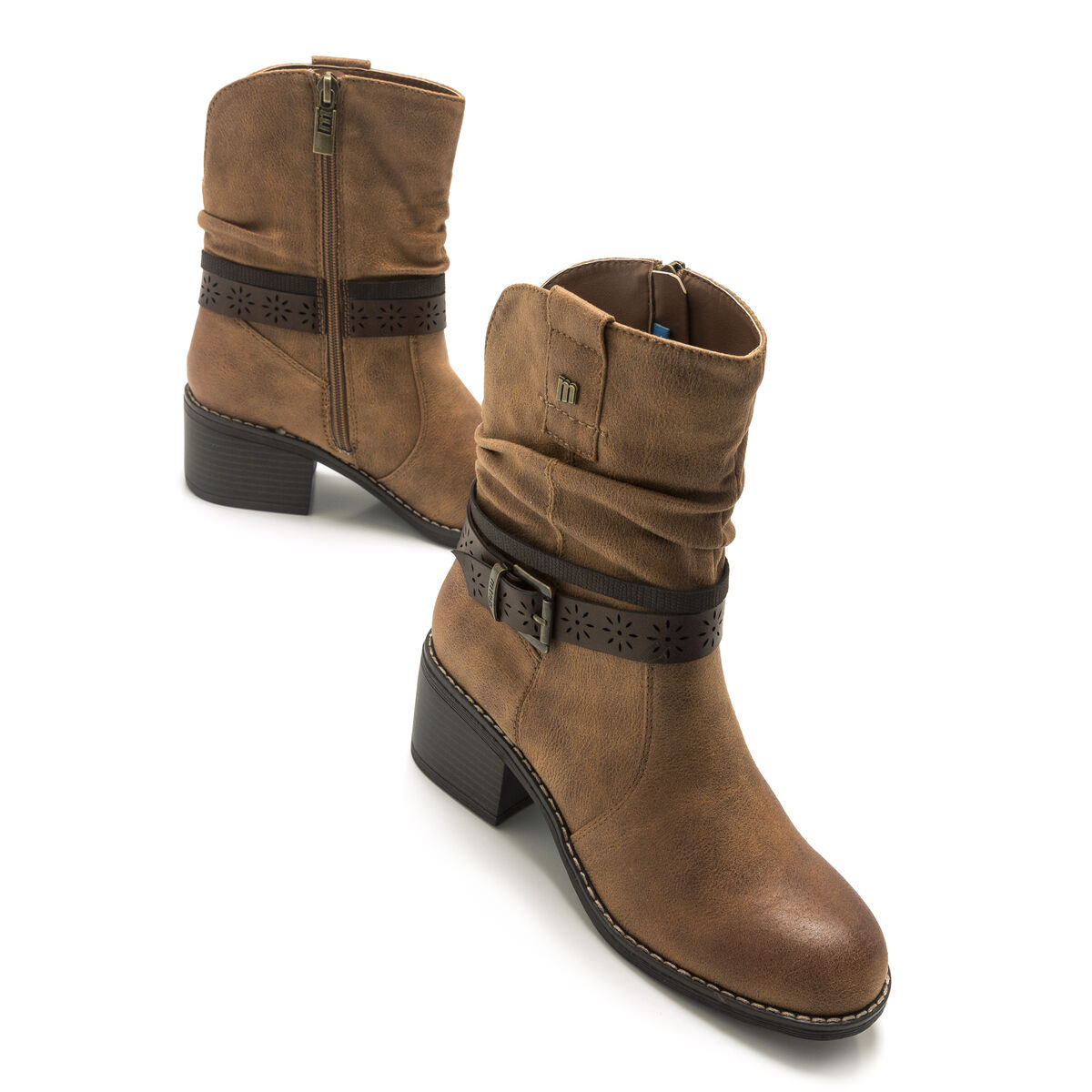 Botas de tornozelo de salto de Mulher modelo PERSEA de MTNG image number 4