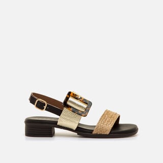 Sandales plates pour Femme mod&egrave;le INES de MTNG