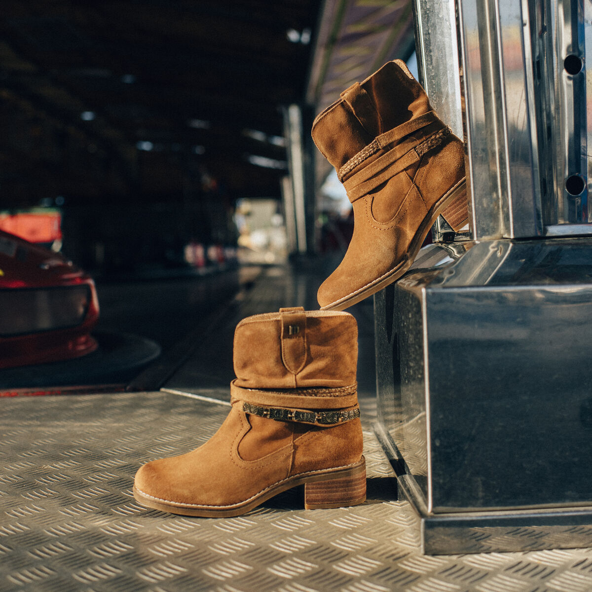 Botines planos de Mujer modelo FRONTIER de MTNG image number 3