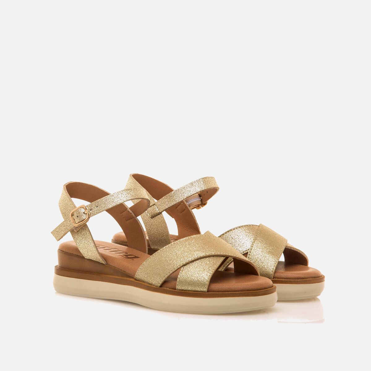 Sandales compensees pour Femme modèle DANIELA de MTNG image number 4
