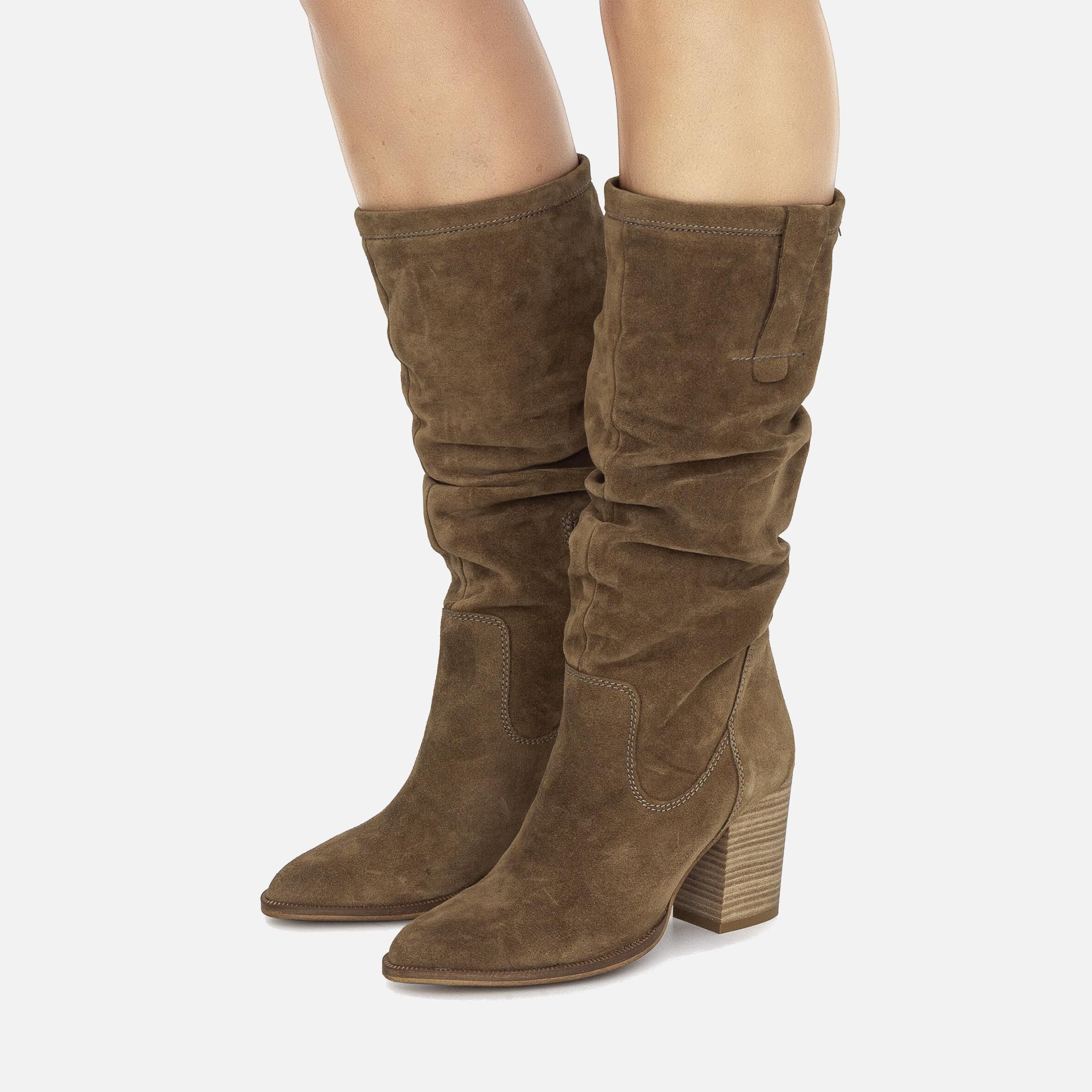 Botas de Tacón para Mujer - Altas, Aguja | MTNG Shoes