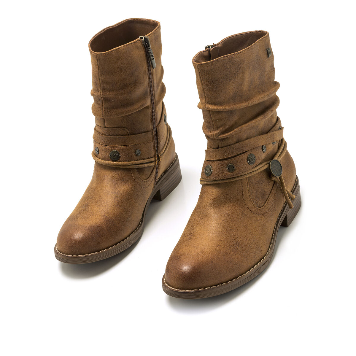 Botas de tornozelo planas de Mulher modelo PERSEA de MTNG image number 2