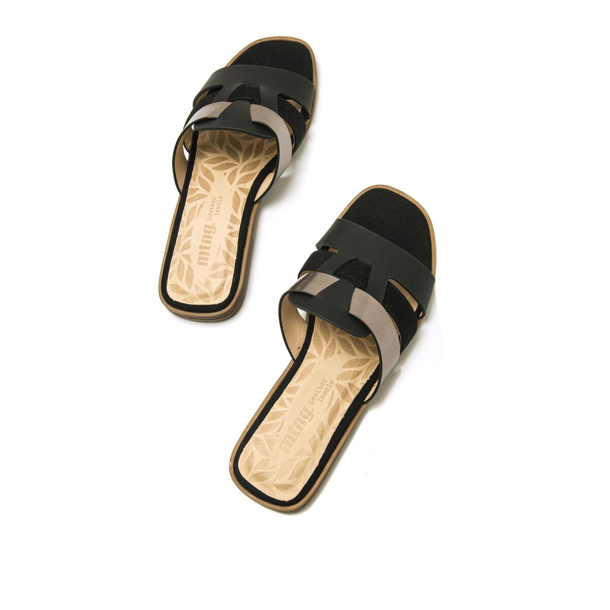 Sandales plates pour Femme modèle JULIE de MTNG image number 3