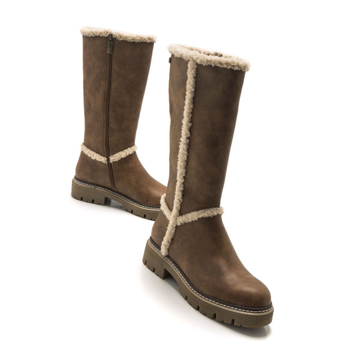 Botas planas de Mujer modelo DORIS de MTNG image number 4