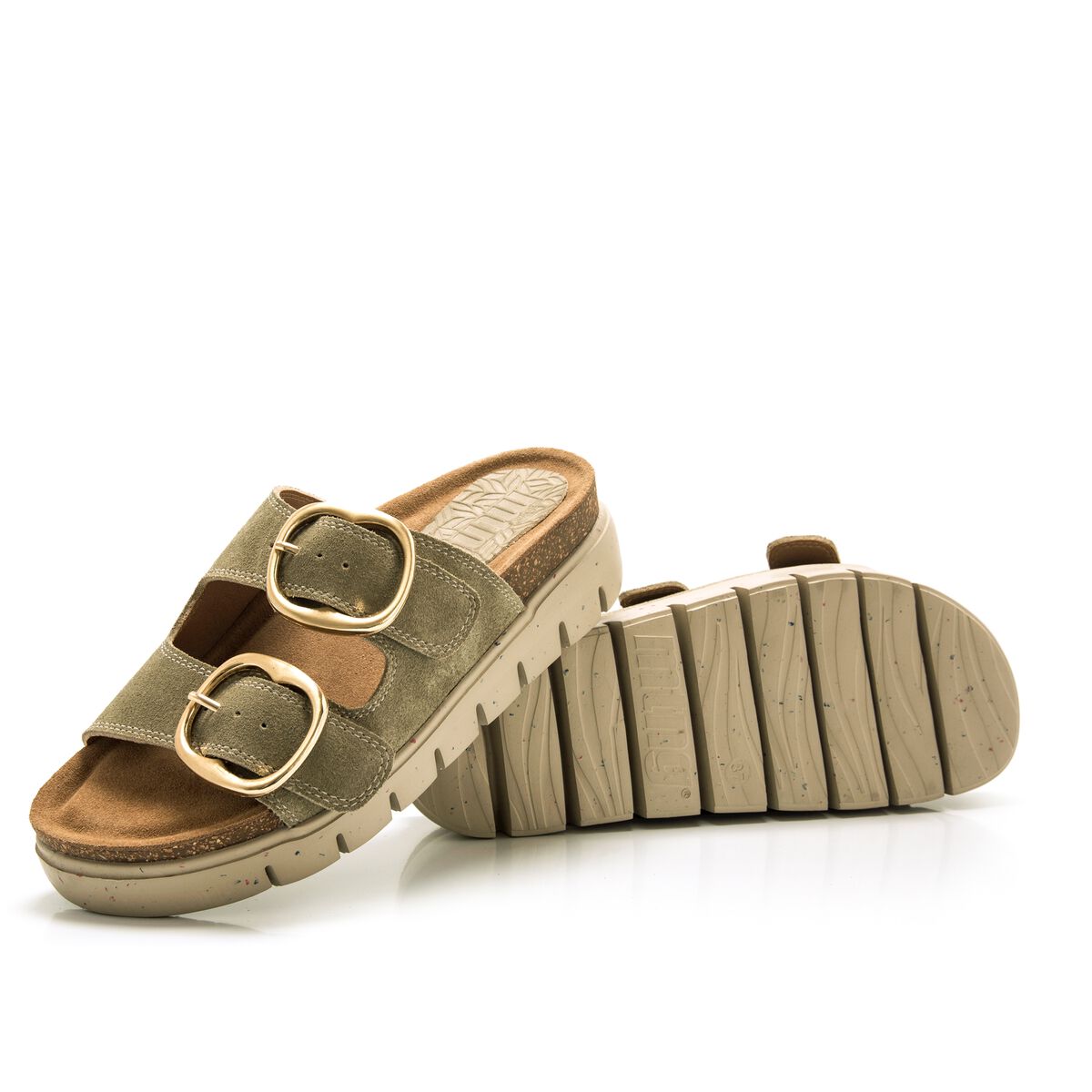 Sandales plates pour Femme modèle LION de MTNG image number 5