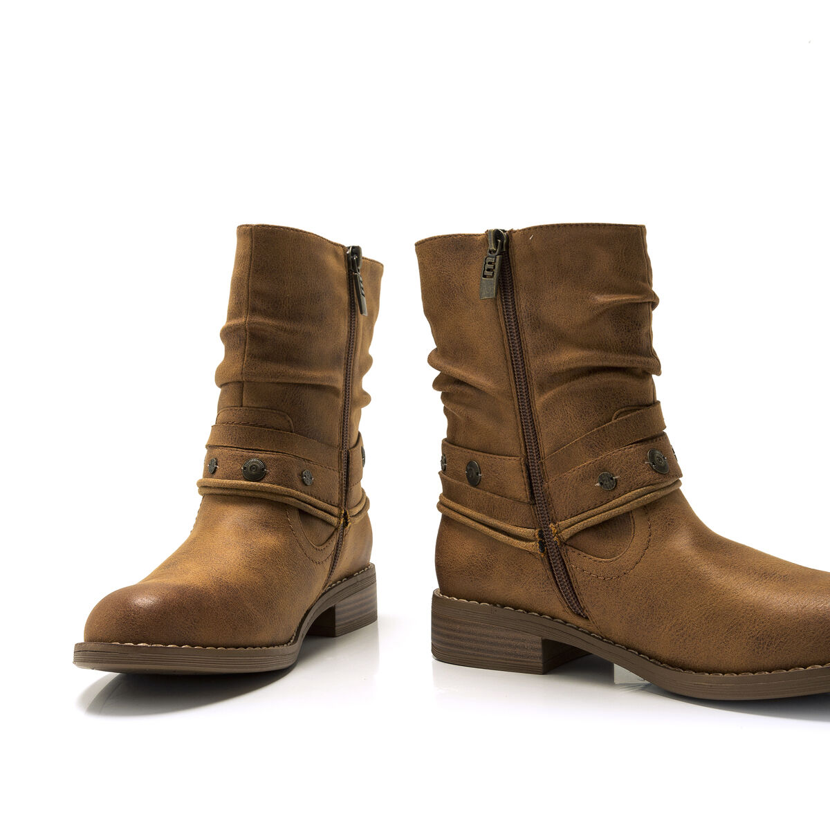 Botas de tornozelo planas de Mulher modelo PERSEA de MTNG image number 5
