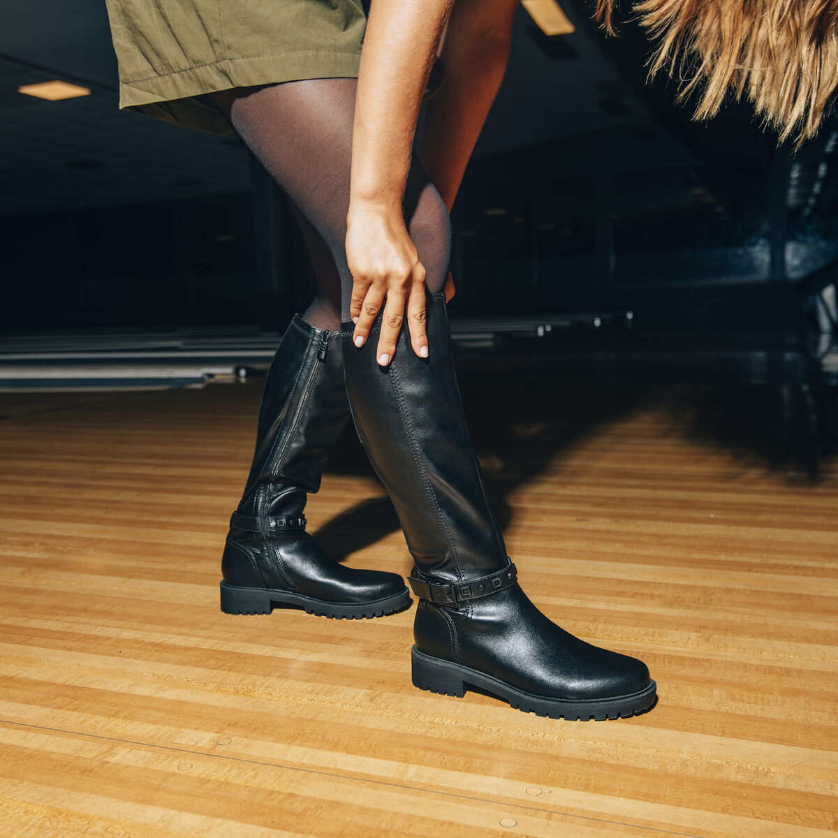 Botas planas de Mujer modelo CAMPA de MTNG image number 3