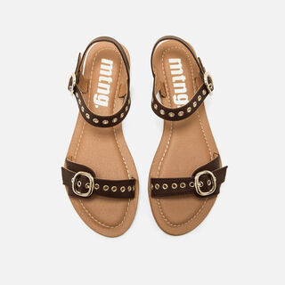 Sandales plates pour Femme mod&egrave;le TATIANA de MTNG