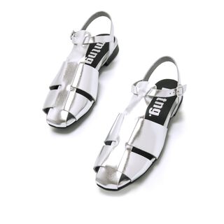 Sandales plates pour Femme modèle CAMILLE de MTNG