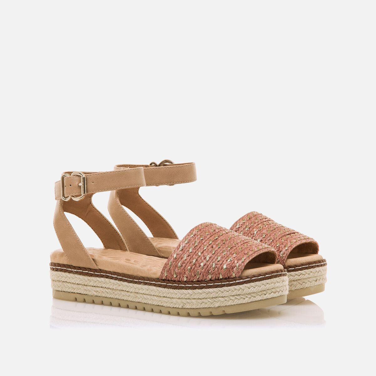 Sandales compensees pour Femme modèle AMELIE de MTNG image number 4
