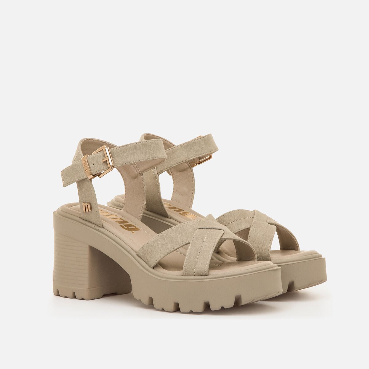 Sandalias de tacon de Mujer modelo EMELINE de MTNG image number 4