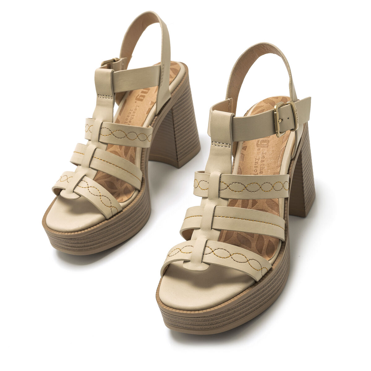 Sandalias de tacon de Mujer modelo NEW 67 de MTNG image number 2