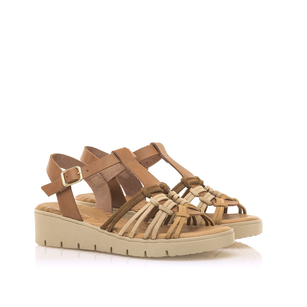 Sandalias de cunha de Mulher modelo HAPPY de MTNG image number 1