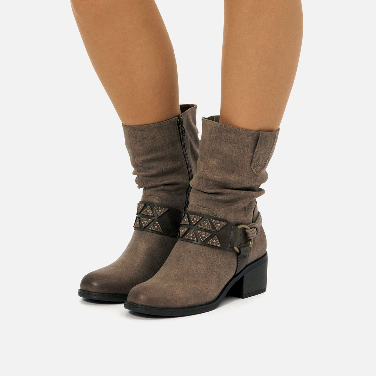 Botinesdetacon-Mujer-PERSEA-MTNG image number 2 Botines de tacon de Mujer modelo PERSEA de MTNG image number 2