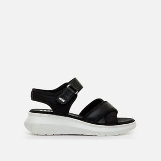 Sandales compensees pour Femme mod&egrave;le COTTON de MTNG