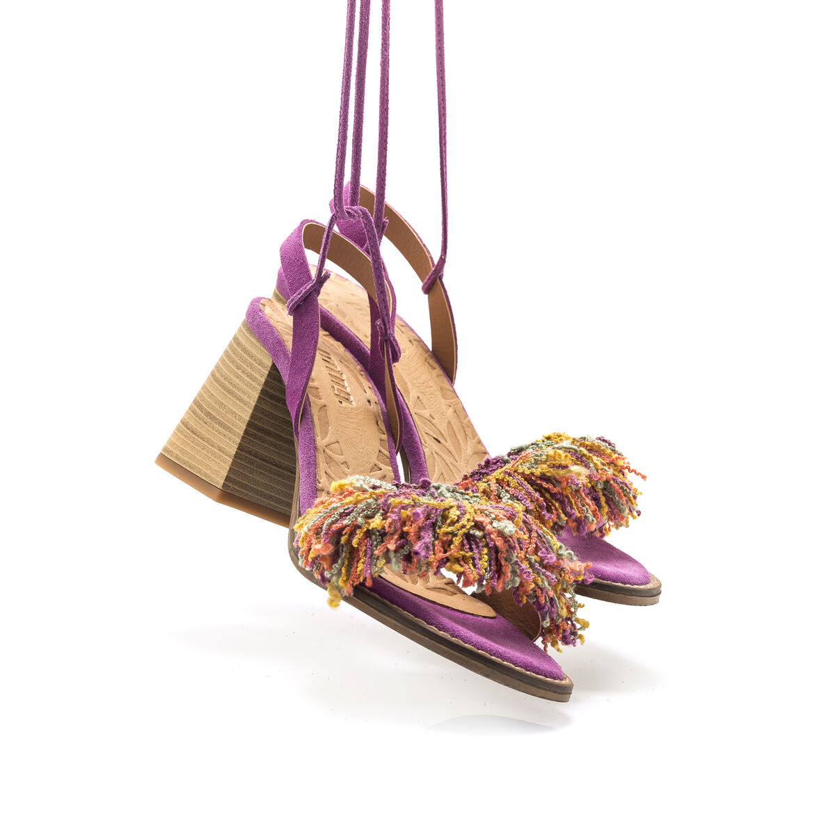 Sandalias de tacon de Mujer modelo FLEUR de MTNG image number 4