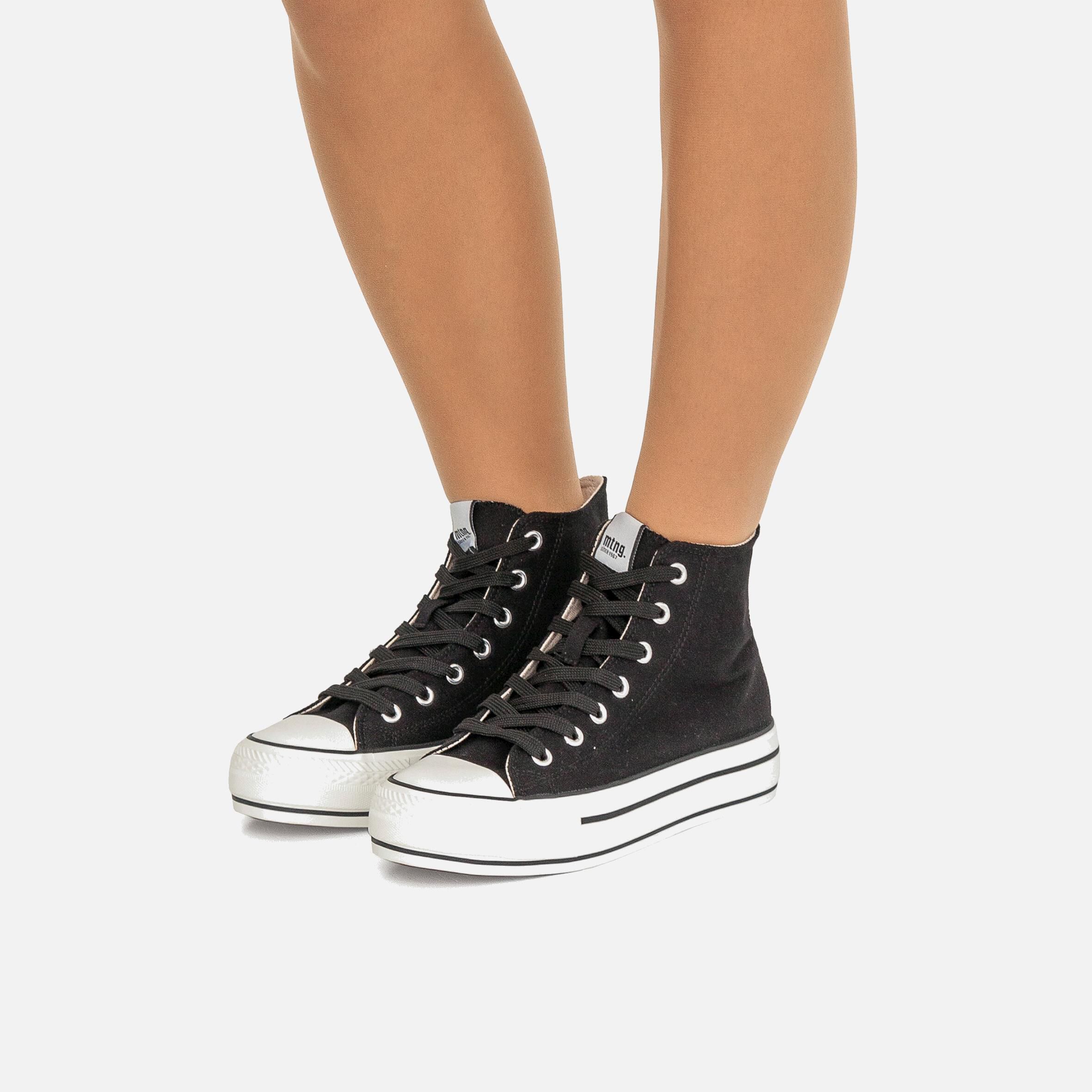 Buy BIGGER black 56355 SNEAKERS Mtng for WOMAN