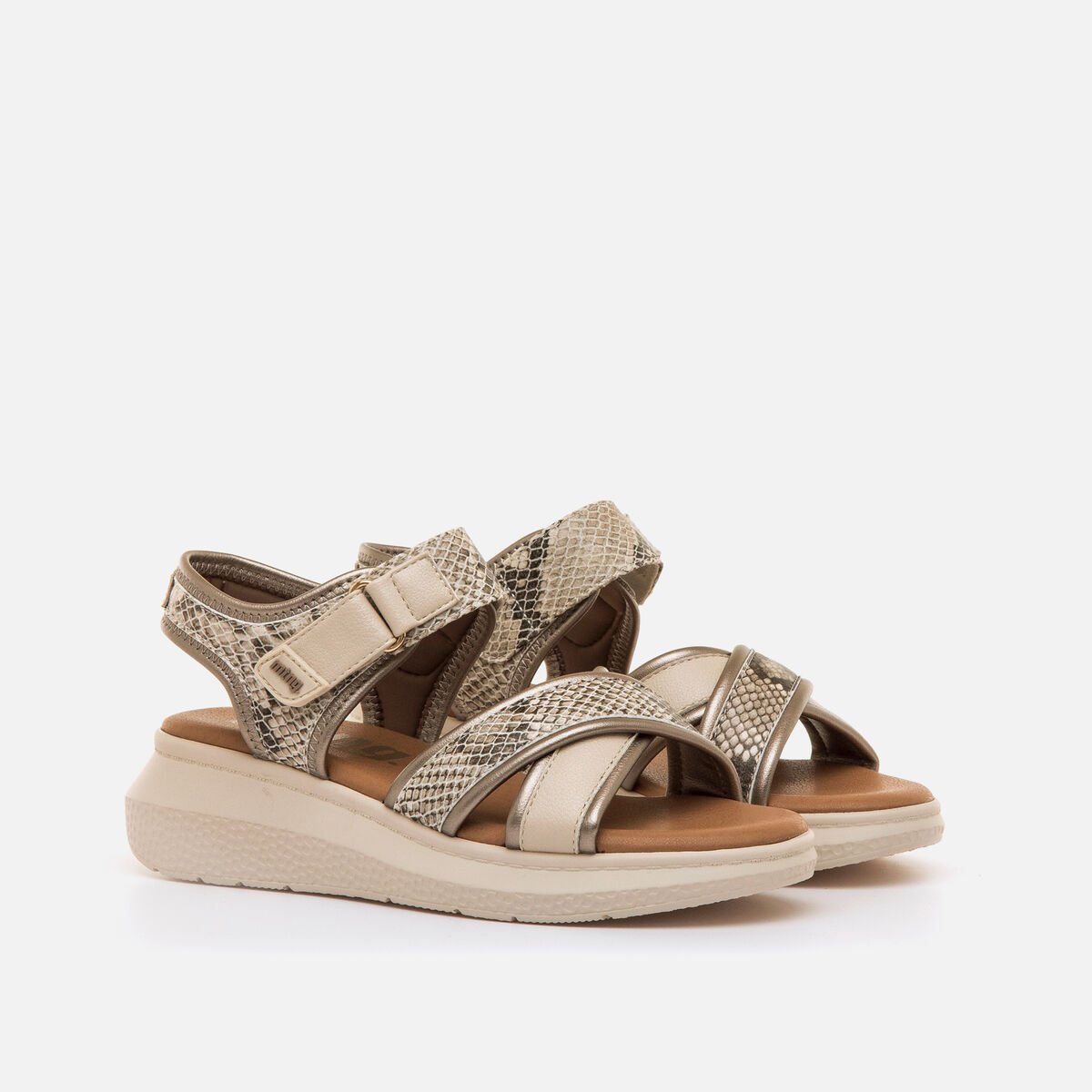 Sandalias de cuna de Mujer modelo COTTON de MTNG image number 4