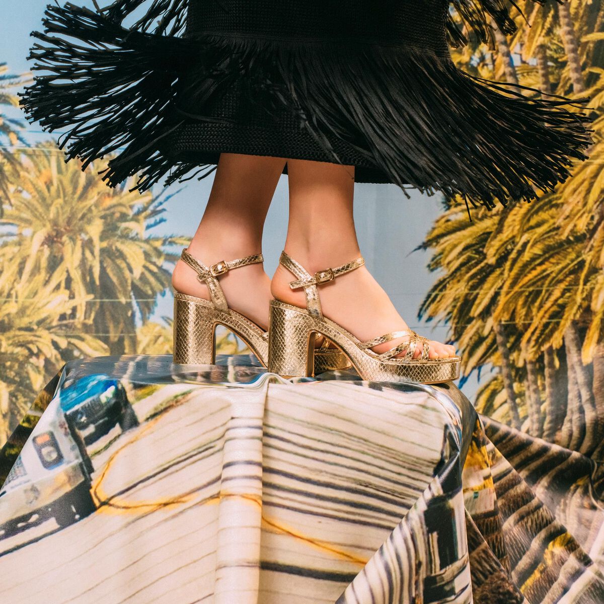 Sandales a talons pour Femme modèle BRITT de MTNG image number 3