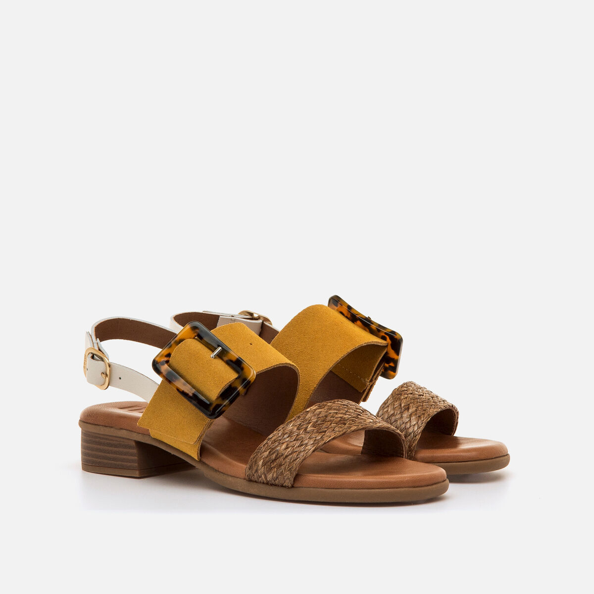 Sandales plates pour Femme mod&egrave;le INES de MTNG image number 4