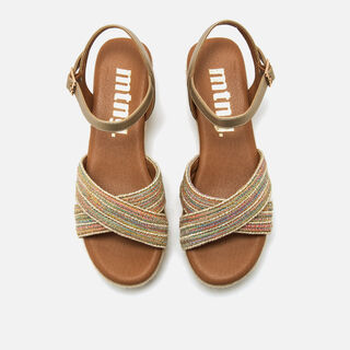 Sandalias de cunha de Mulher modelo LITA de MTNG