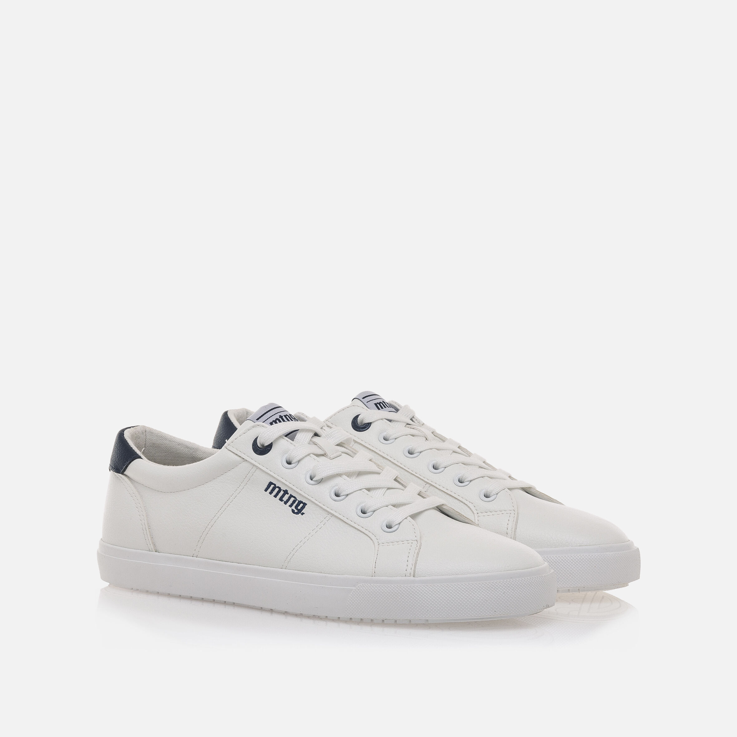Zapatillas mustang top blancas hombre