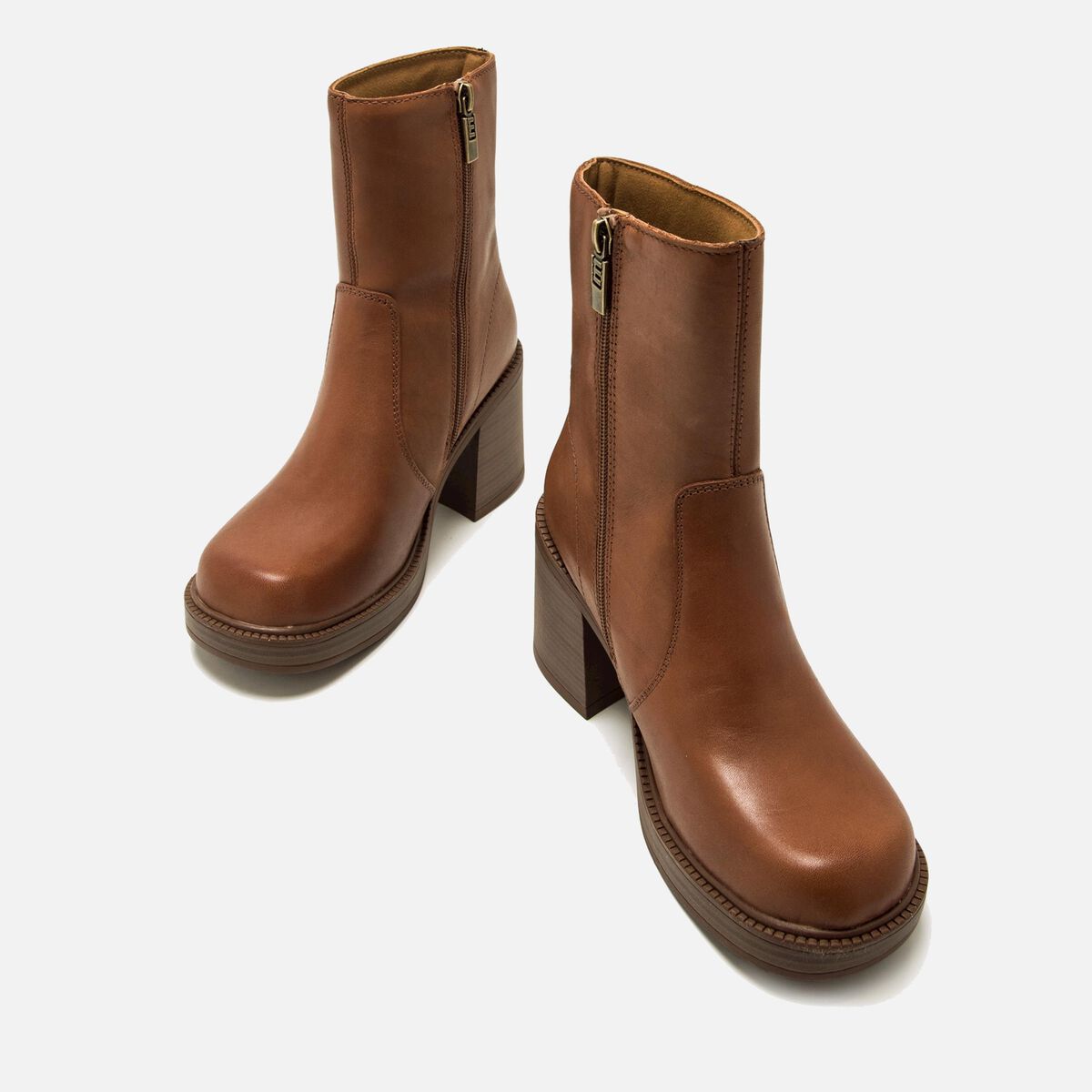 Buy NEW OASIS brown 58638 | HIGH-HEELED ANKLE BOOTS Mtng for WOMAN