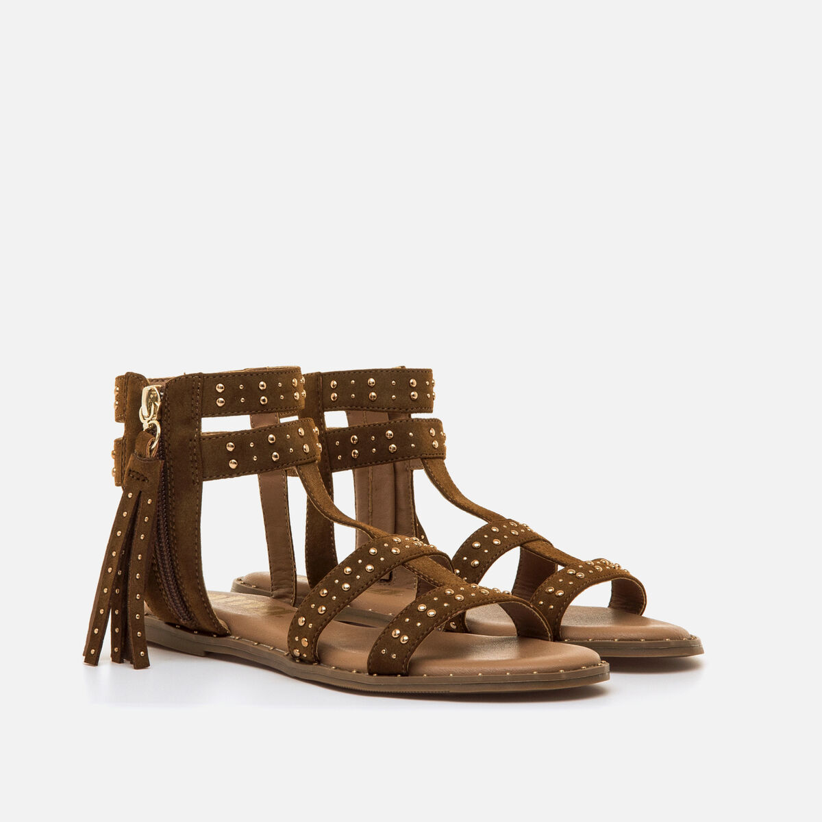 Sandales plates pour Femme mod&egrave;le ELAIA de MTNG image number 4